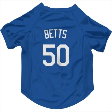 Royal Los Angeles Dodgers Mookie Betts   Dog & Cat Pet Jersey